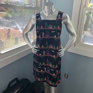 Modcloth Dangerfield Spells N Stuff Pinafore Dress